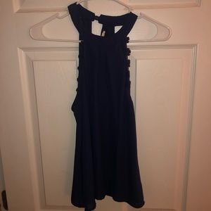 Navy blue tank top